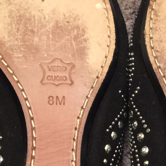 Donald J Pliner Stud Detailed Flats - Picture 4 of 5